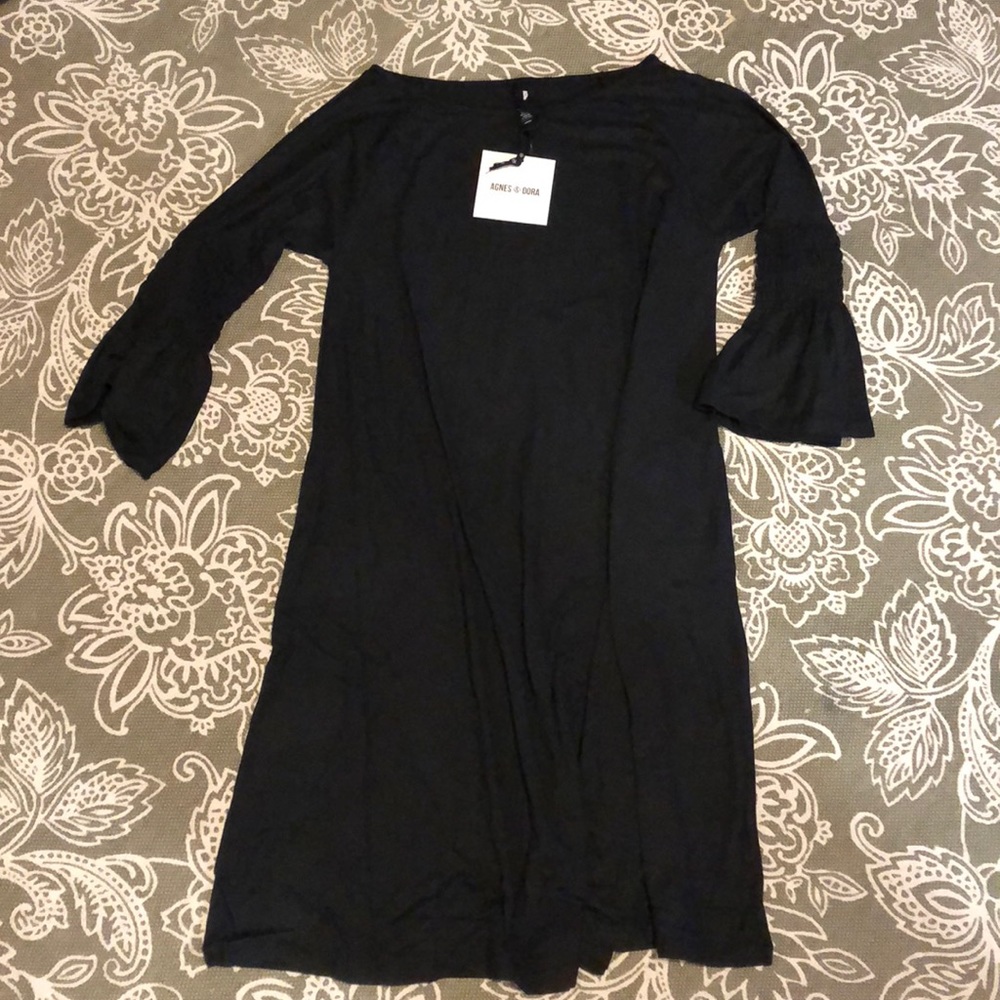 Agnes & Dora baby suede black walker
